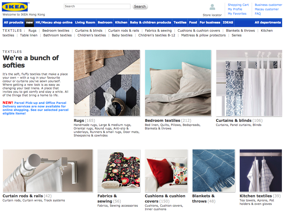 Improve the navigation on your ecommerce website
