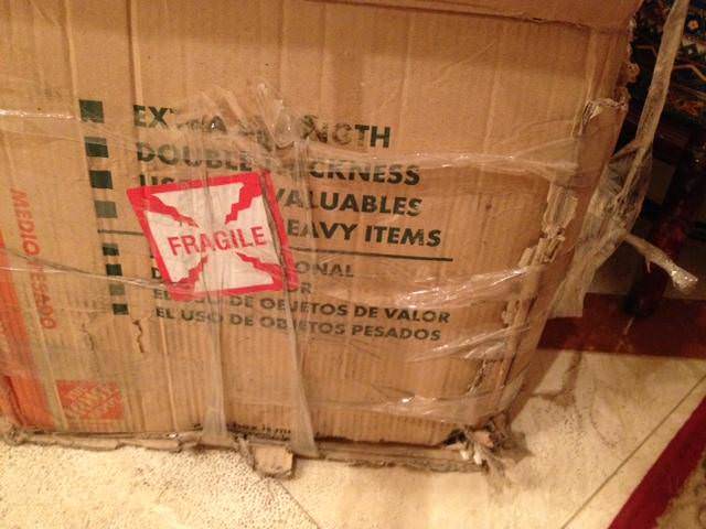 Used old box