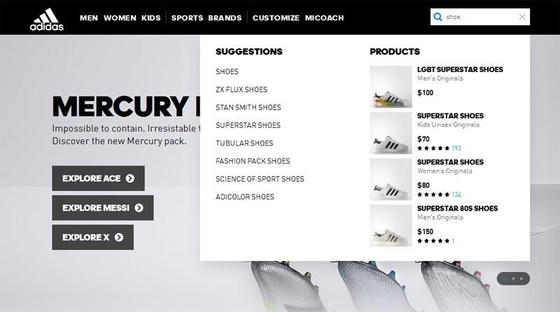 Interactive online store